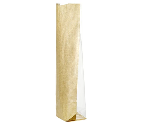 Polypropylene Bag with Neutral Kraft Paper Back